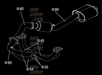 APEXi Super Catalyzer With Exhaust Manifold M/T - BRZ ZC6 86 ZN6